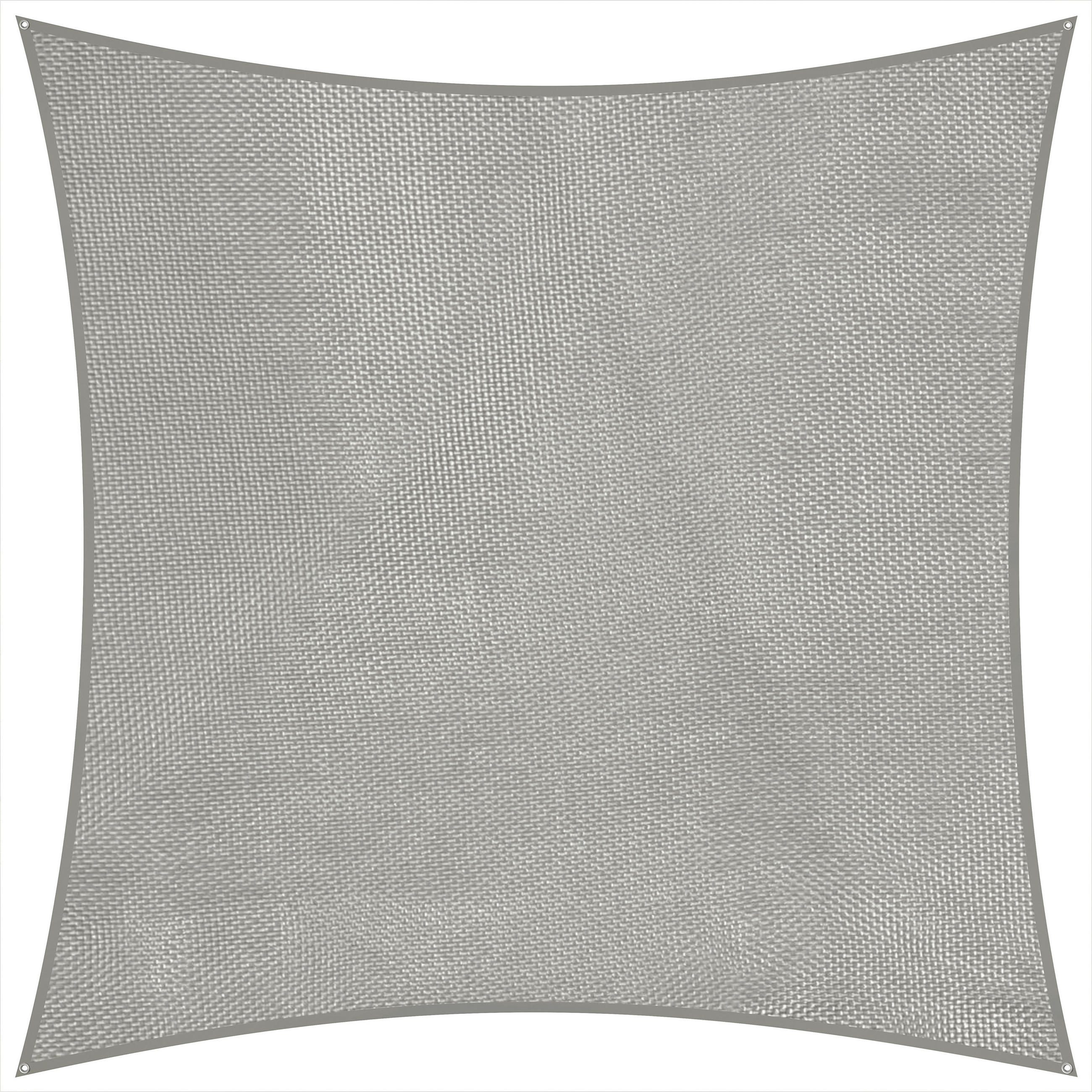 GARTENSONNENSEGEL - Silberfarben, Basics, Textil (360/0,3/360cm) - Schneider