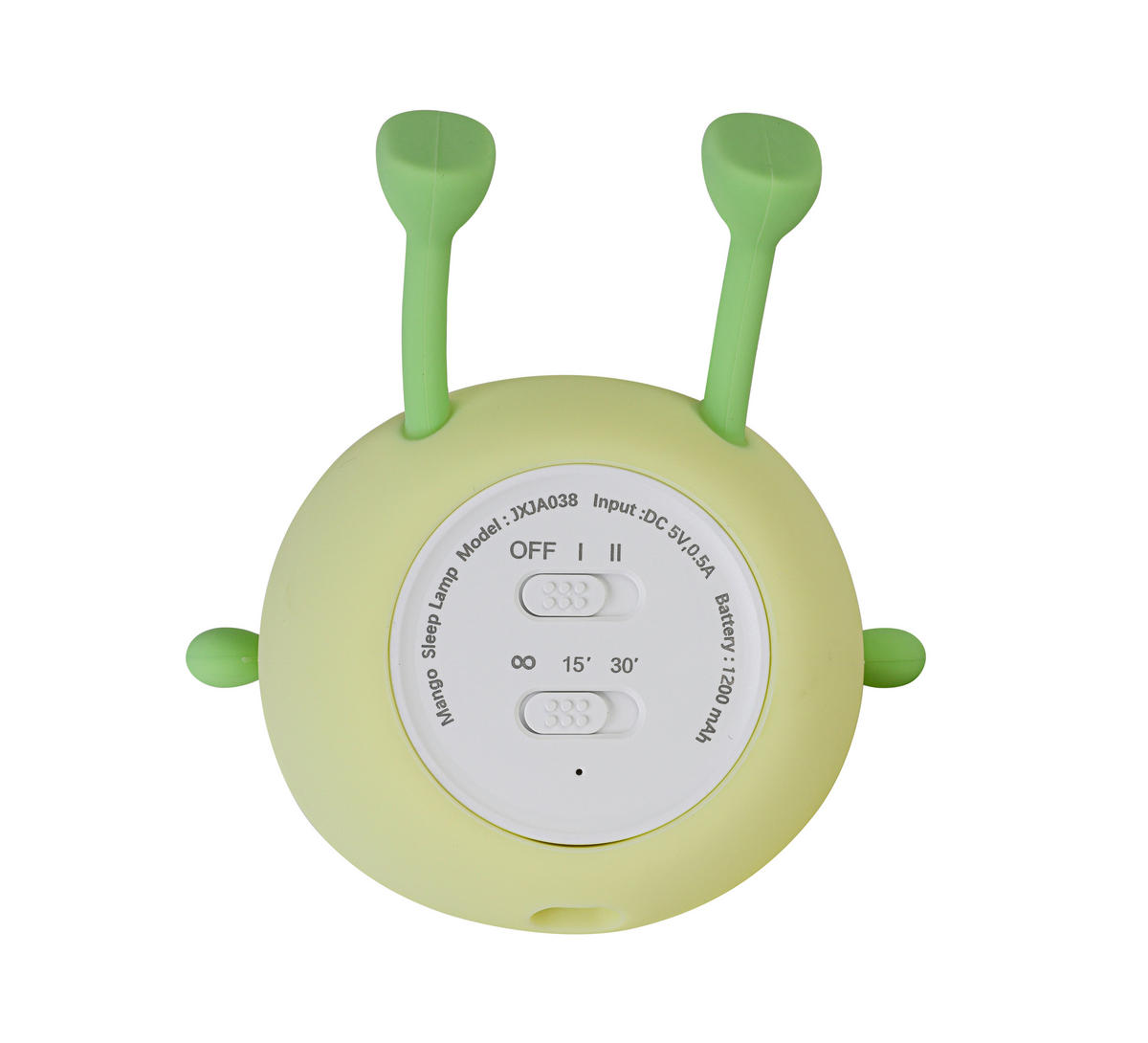 NOČNÉ SVETLO, 12,2/11,6/12,2 cm - zelená, Trend, plast (12,2/11,6/12,2cm) - Novel