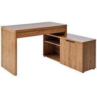 ECKSCHREIBTISCH 140/118/76 cm  in Eichefarben  - Eichefarben, Modern, Holzwerkstoff (140/118/76cm) - Livetastic