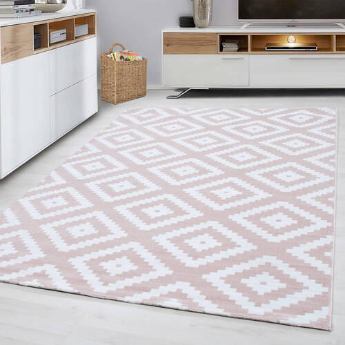 VÄVD MATTA 140/200 cm Plus  - pink, Basics, textil (140/200cm) - Novel
