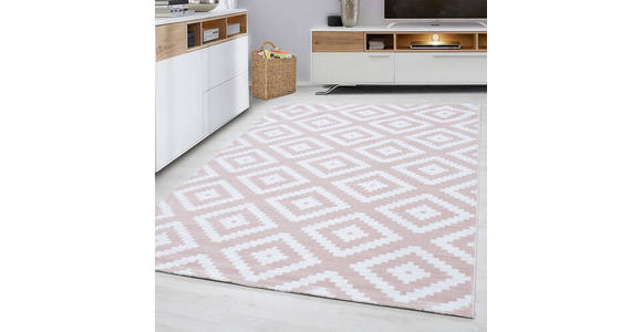 WEBTEPPICH 140/200 cm Plus Pink  - Pink, Basics, Textil (140/200cm) - Novel