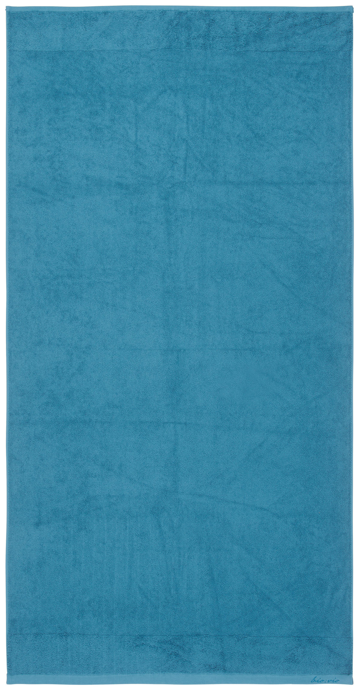 BADETUCH Petrol 80/190 cm  - Petrol, Natur, Textil (80/190cm) - Bio:Vio