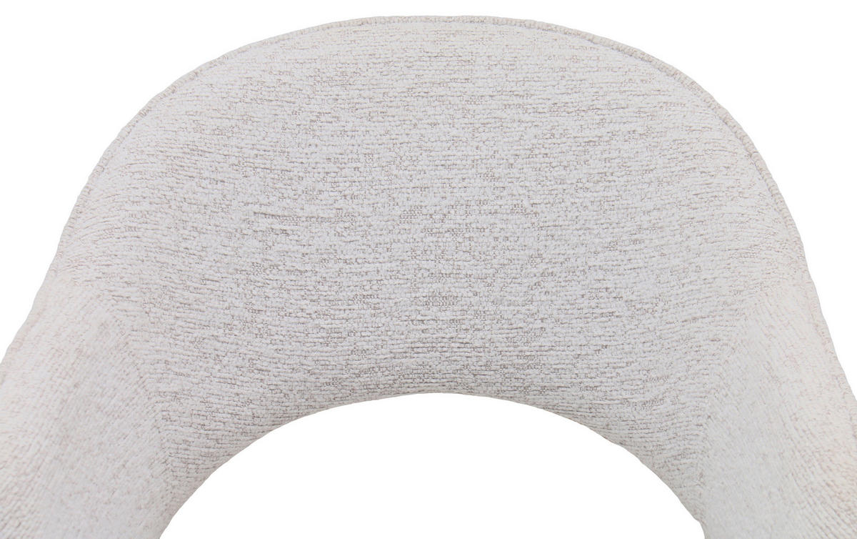ARMLEHNSTUHL   Webstoff  Hellgrau, Beige  - Beige/Hellgrau, MODERN, Textil/Metall (55/83/63cm) - Livetastic