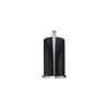 KÜCHENROLLENHALTER - Edelstahlfarben/Schwarz, KONVENTIONELL, Metall (15,5/30cm) - Wesco