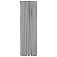 FERTIGVORHANG halbtransparent  - Silberfarben, Basics, Textil (140/245cm) - Fuggerhaus