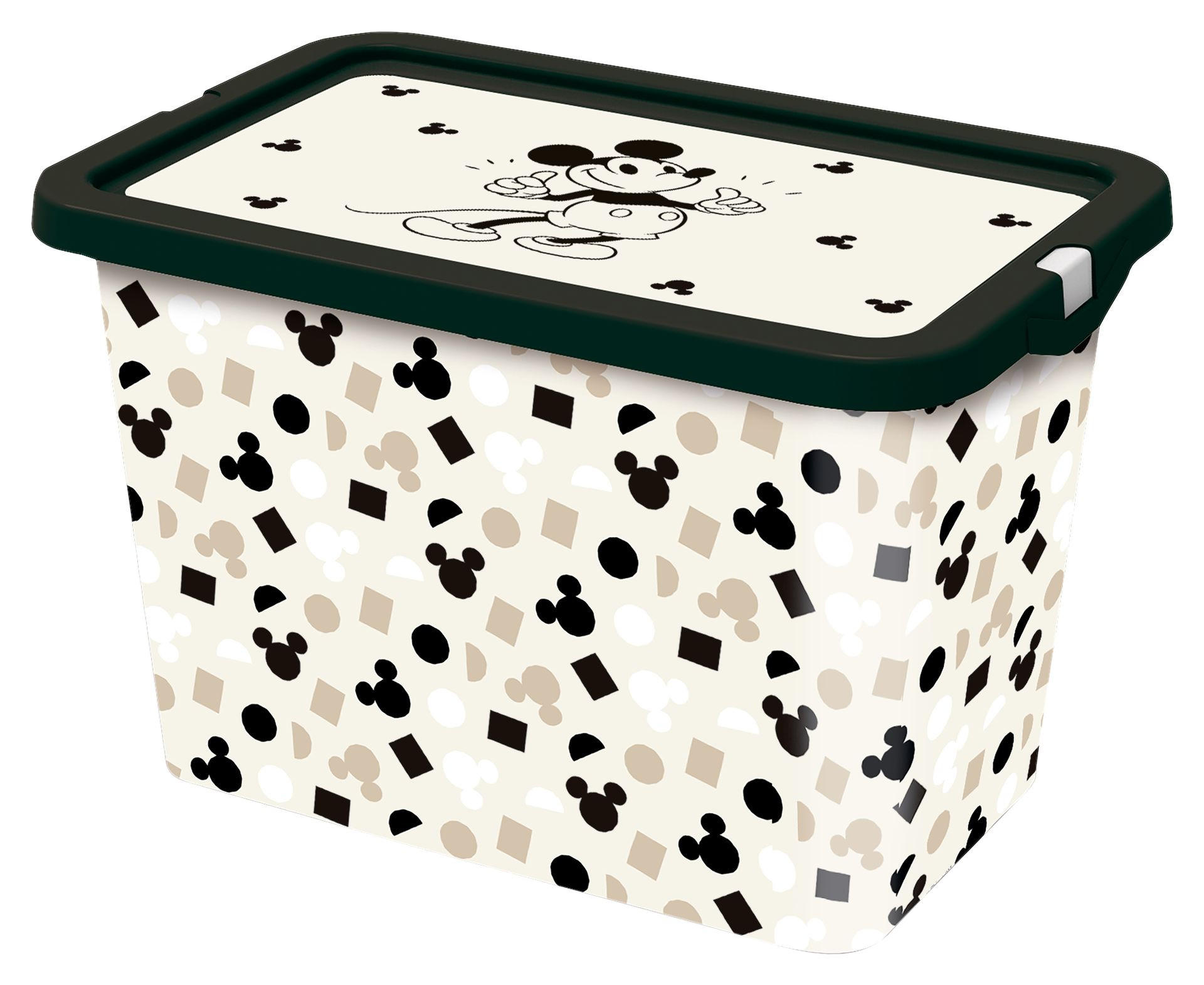 BOX MIT DECKEL Mickey & Minnie  - Basics, Kunststoff (29/18/19cm) - Disney