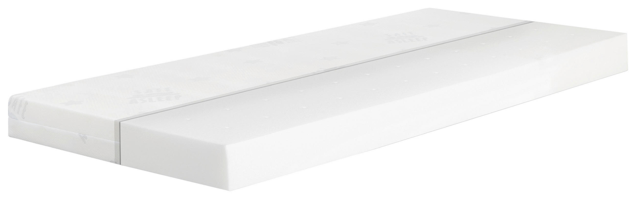 Kindermatratze Comfort Schaumstoffkern Weiß 70x140cm