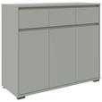 SIDEBOARD  120,1/102,8/48 cm 3 Schublade(n)  - Anthrazit/Graugrün, Design, Holzwerkstoff/Kunststoff (120,1/102,8/48cm) - Carryhome