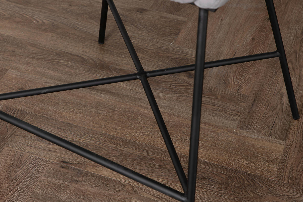BARPALL i svart, mörkgrå  - mörkgrå/svart, Design, metall/textil (58,5/97/57cm) - Livetastic