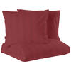 PÅSLAKANSET satin 220/210 cm  - röd, Basics, textil (220/210cm)