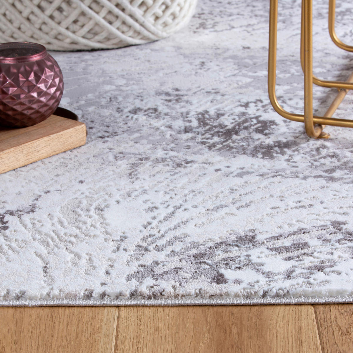 VINTAGE-TEPPICH 200/290 cm My Opal Taupe  - Taupe, Design, Textil (200/290cm) - Obsession