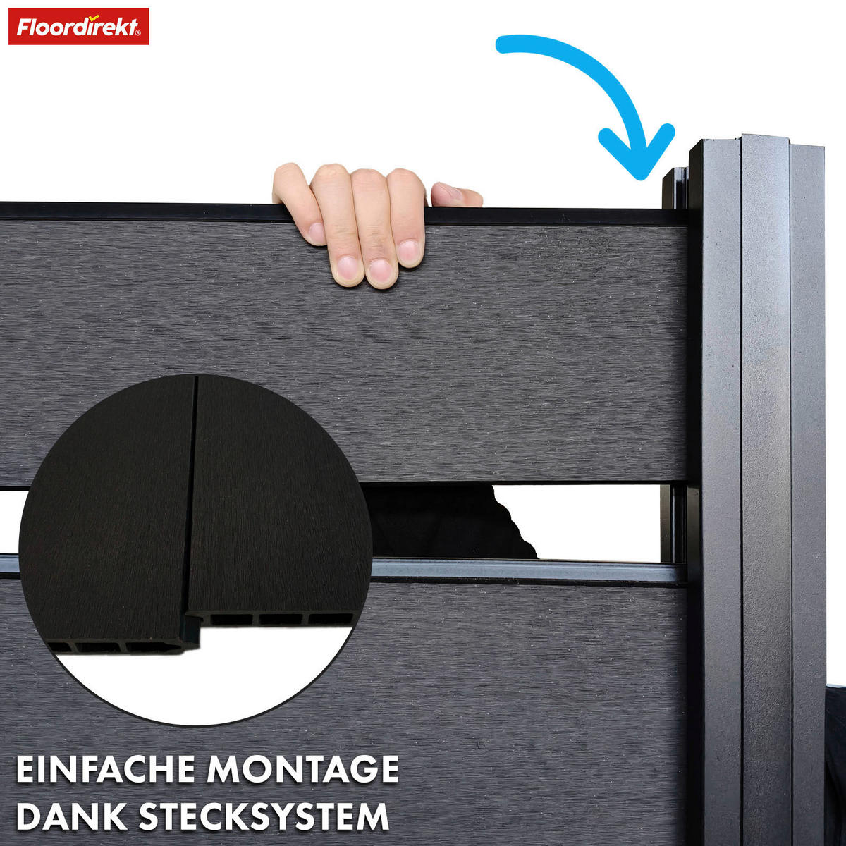 SICHTSCHUTZ - Basics (180/180cm) - Floordirekt