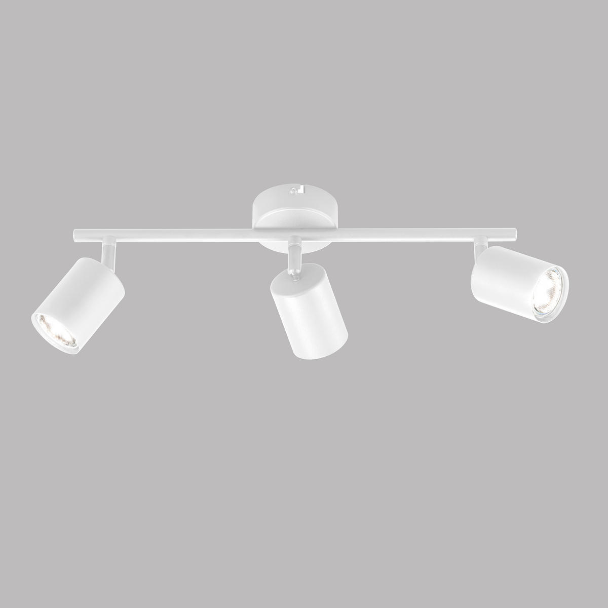 DECKENSTRAHLER - Sandfarben/Weiss, Design, Metall (8/42cm) - Fischer & Honsel