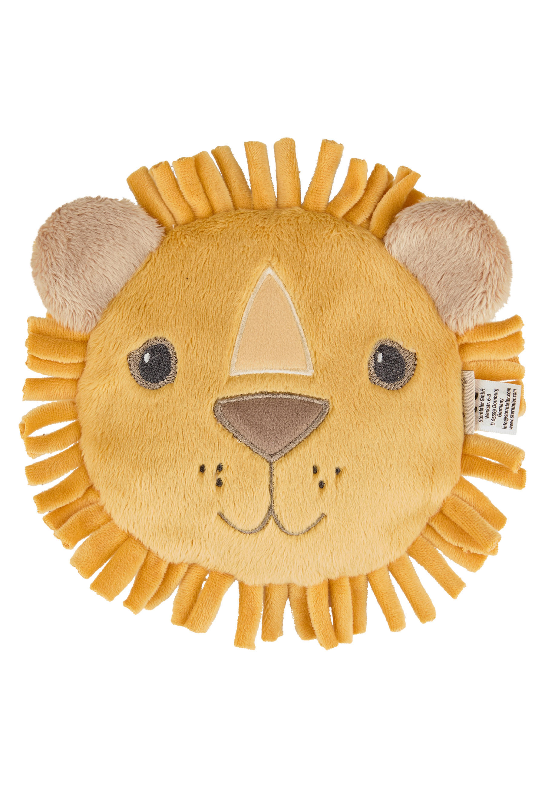 WÄRMETIER Löwe Leo  - Hellgelb, Basics, Textil (14/15/3cm) - Sterntaler