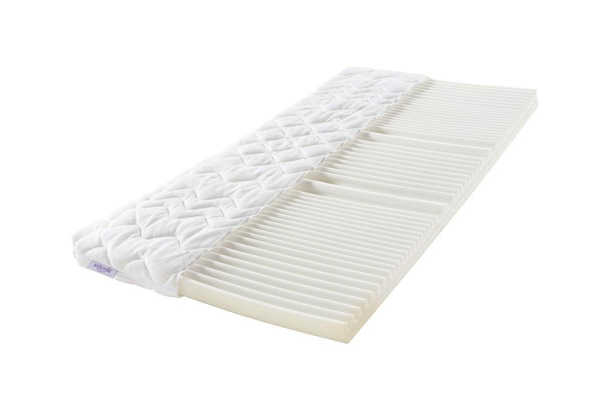 TOPPER 180/200 cm Höhe ca. 6 cm  - Weiß, Basics, Textil (180/200cm) - Sleeptex