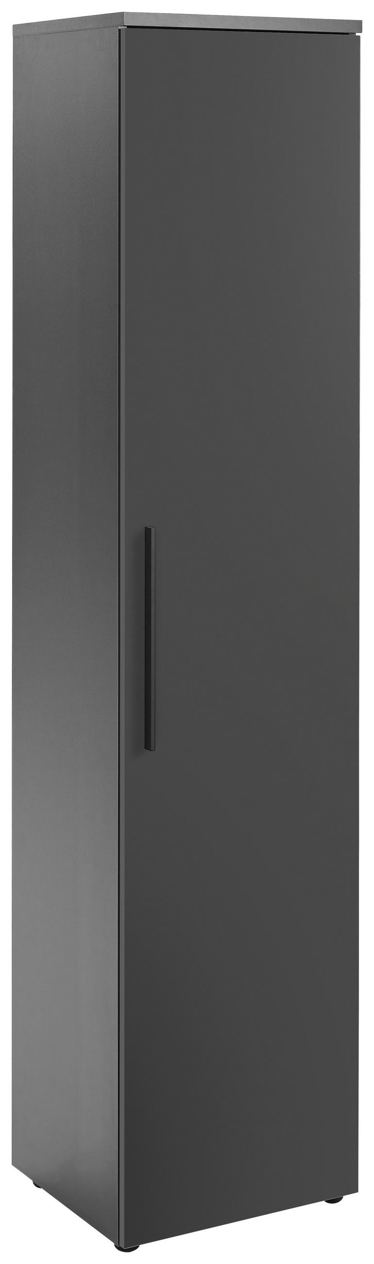 AKTENSCHRANK Graphitfarben  - Graphitfarben, MODERN, Holzwerkstoff (45/197/40cm) - Novel