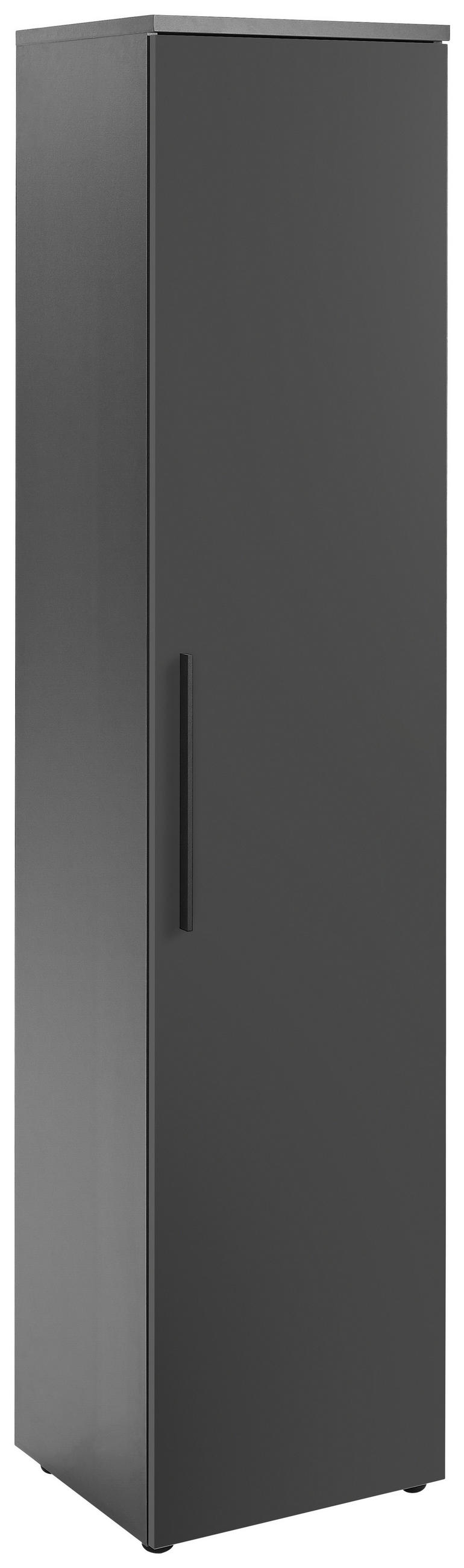 AKTENSCHRANK Graphitfarben  - Graphitfarben, MODERN, Holzwerkstoff (45/197/40cm) - Novel