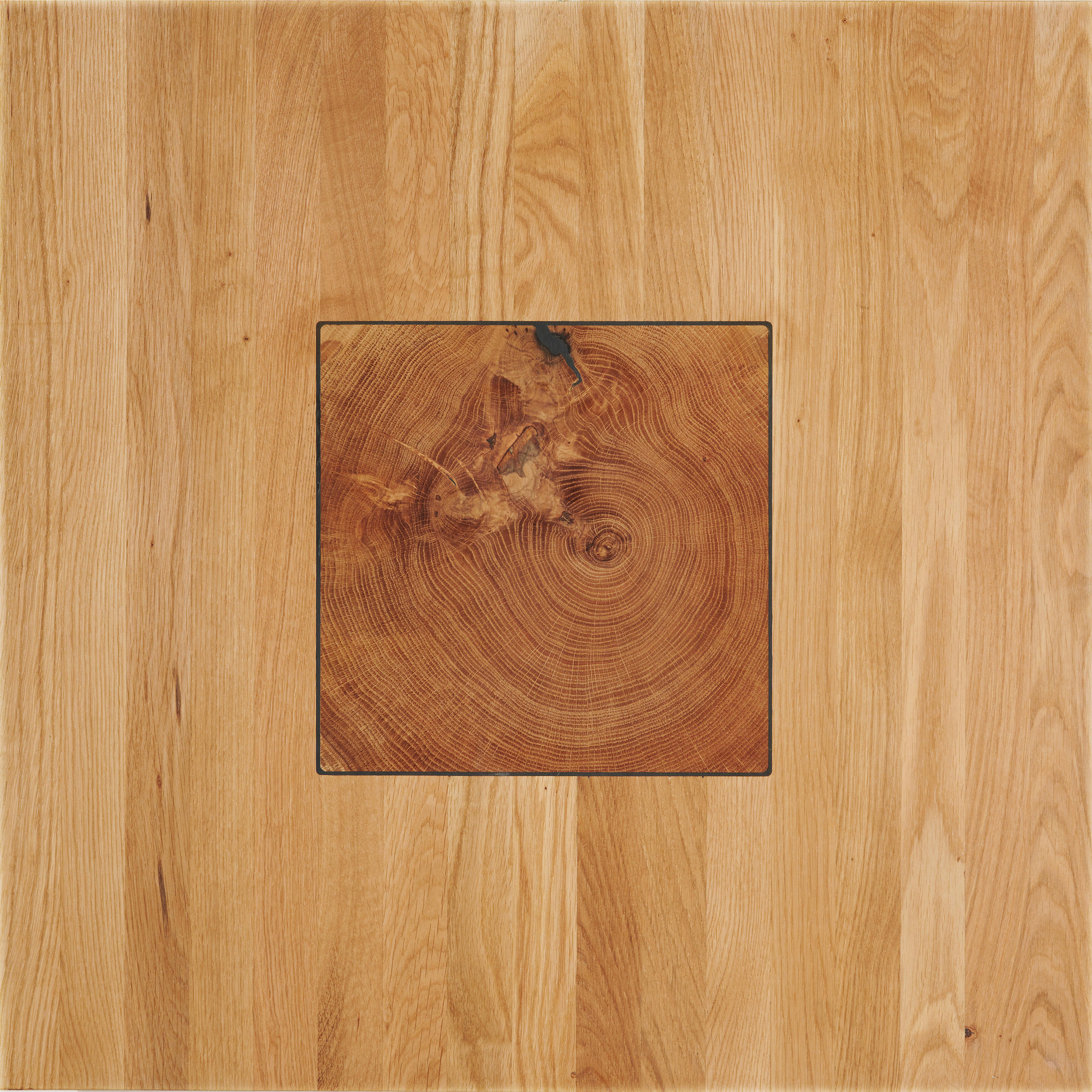 COUCHTISCH in Holz 65/65/41 cm  - Schwarz, Design, Holz/Metall (65/65/41cm) - Johann Jakob