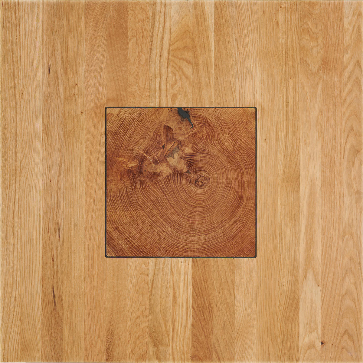 COUCHTISCH in Holz 65/65/41 cm  - Schwarz, Design, Holz/Metall (65/65/41cm) - Johann Jakob