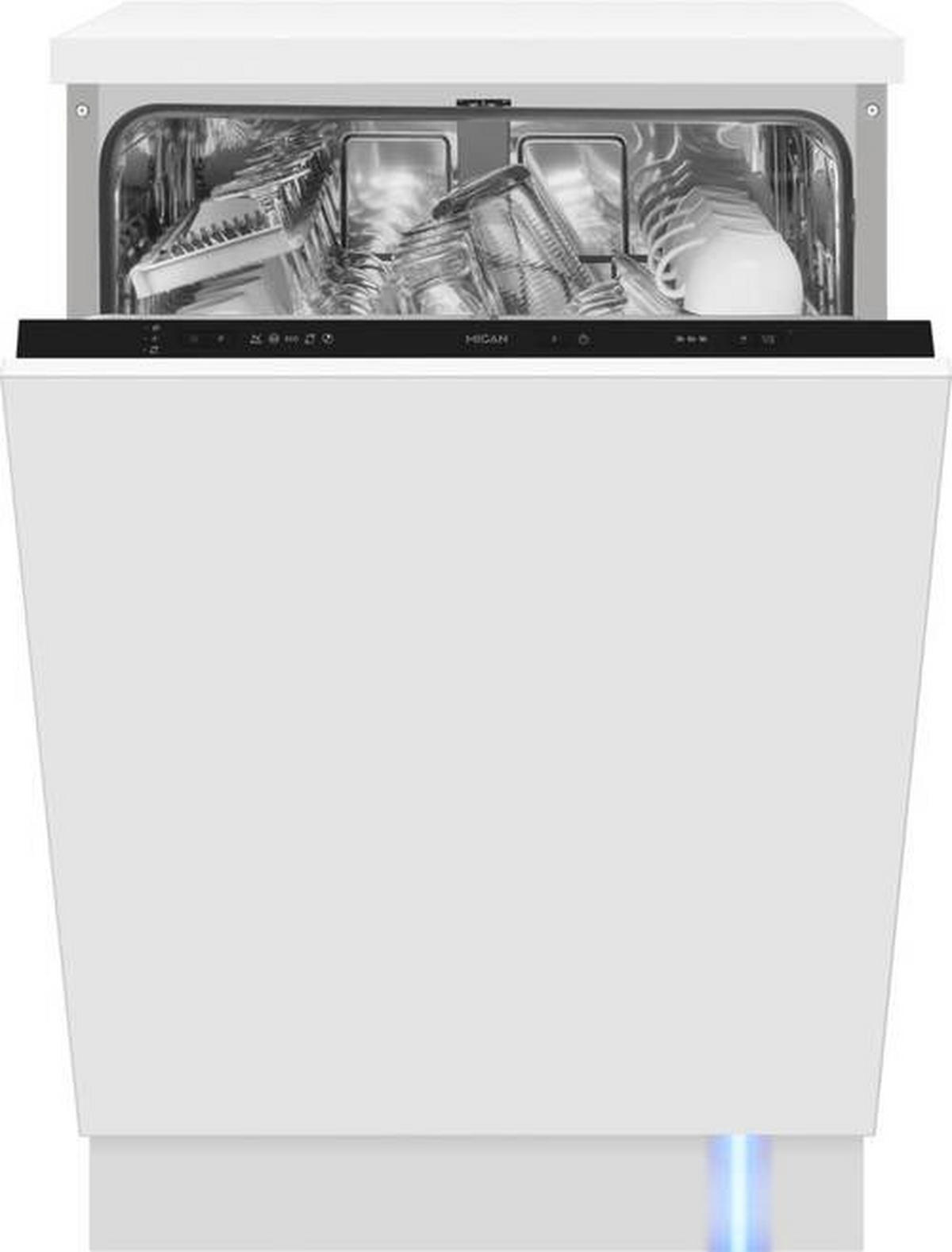 GESCHIRRSPÜLER 50625  - Edelstahlfarben/Schwarz, Basics, Metall (59,8/81,5/55cm) - Mican