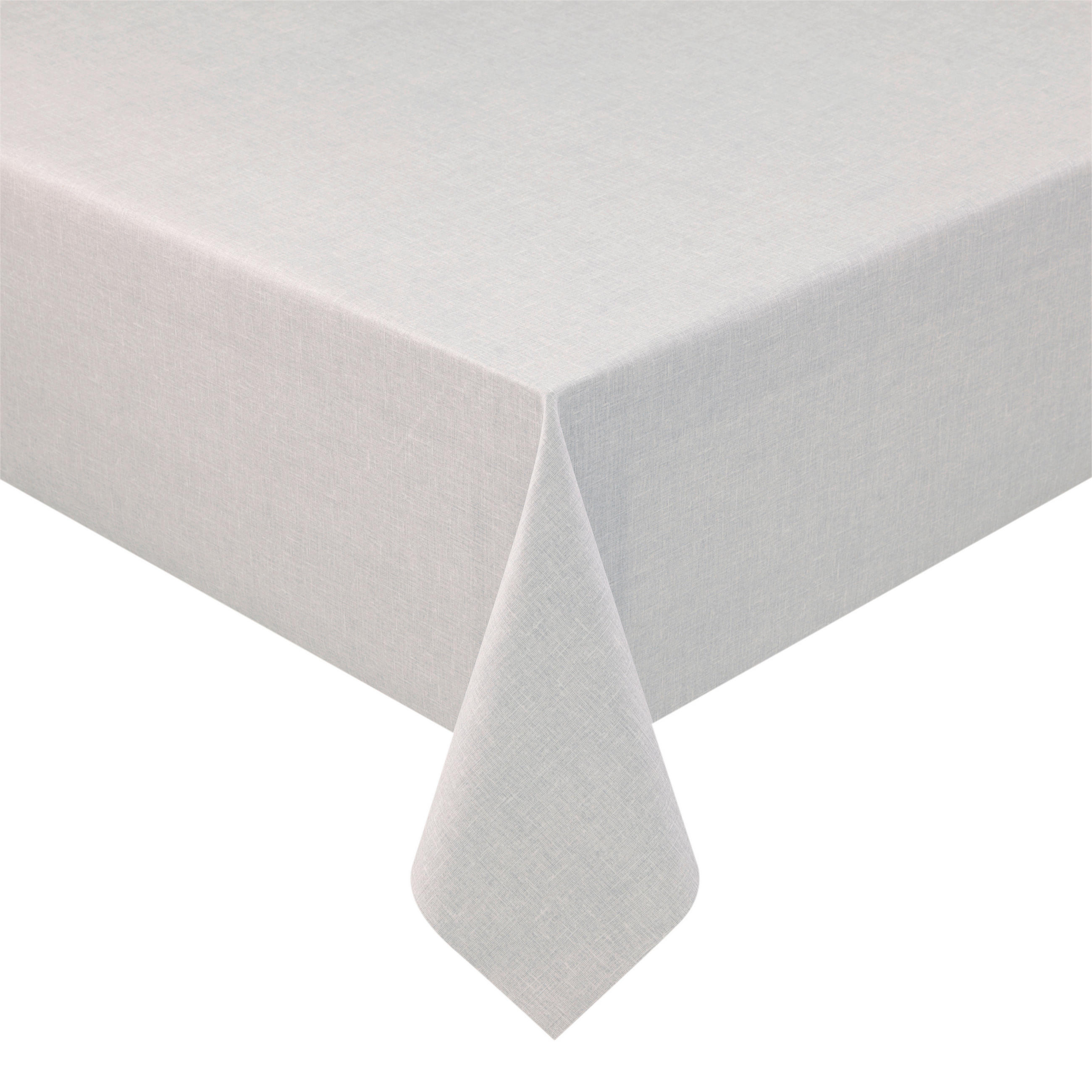 TISCHDECKE OSLO 140 cm  - Hellgrau, Basics, Textil (140cm) - Peyer Syntex
