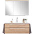 BADEZIMMER - Eichefarben/Weiß, Design, Holzwerkstoff/Stein (120cm) - Dieter Knoll BADEZIMMER - Eichefarben/Weiß, Design, Holzwerkstoff/Stein (120cm) - Dieter Knoll