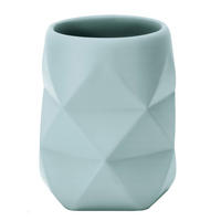 ZAHNPUTZBECHER Stein  - Mintgrün, Konventionell, Stein (8,00/10,00cm) - Kleine Wolke