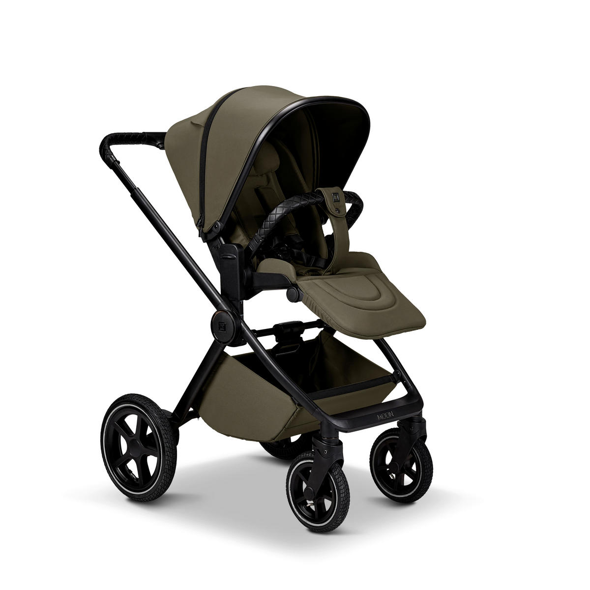 KOMBIKINDERWAGEN  Gio 2.0  Moss  - Olivgrün, Basics (84/61/114cm) - Moon