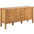 ANRICHTE in furniert, massiv Eiche Eichefarben - Eichefarben/Schwarz, KONVENTIONELL, Holz/Metall (160/81,5/43cm) ANRICHTE in furniert, massiv Eiche Eichefarben - Eichefarben/Schwarz, KONVENTIONELL, Holz/Metall (160/81,5/43cm)