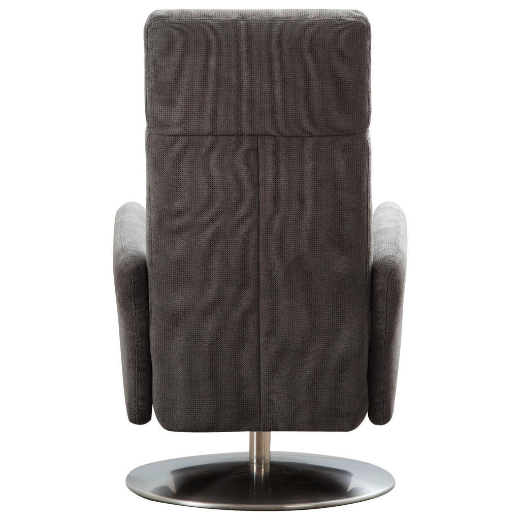 Thumbnail - Sit & More Drehstuhl, Dunkelbraun, Textil, Drehteller, 71x110x82 cm, Goldenes M, Oeko-Tex® Standard 100, Made in Europe,...