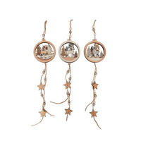 Decorațiune De Agățat - alb/bej, Lifestyle, textil/material pe bază de lemn (45cm) - X-Mas