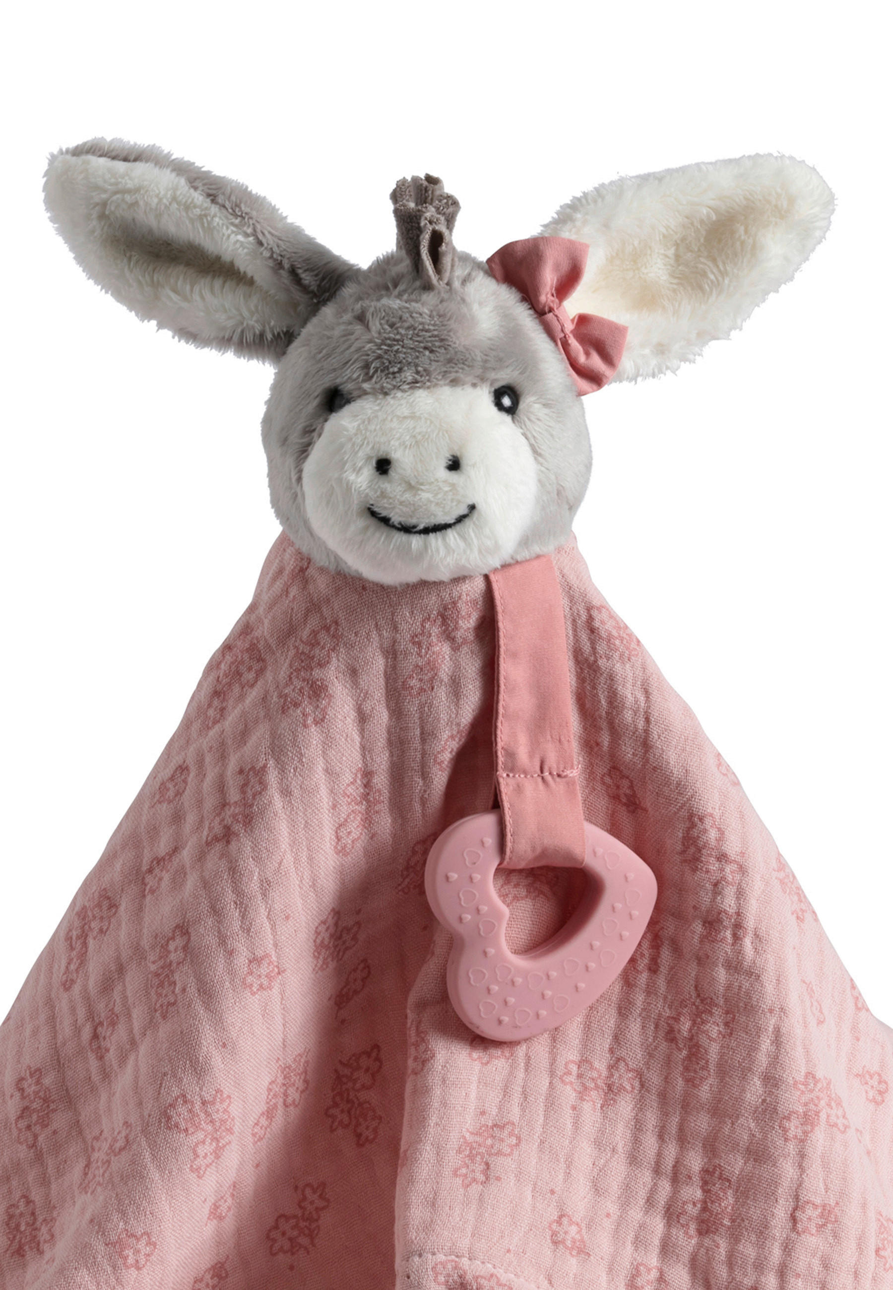 SCHMUSETUCH EMMI GIRL  - Hellrosa, Basics, Textil (34/55/10cm) - Sterntaler