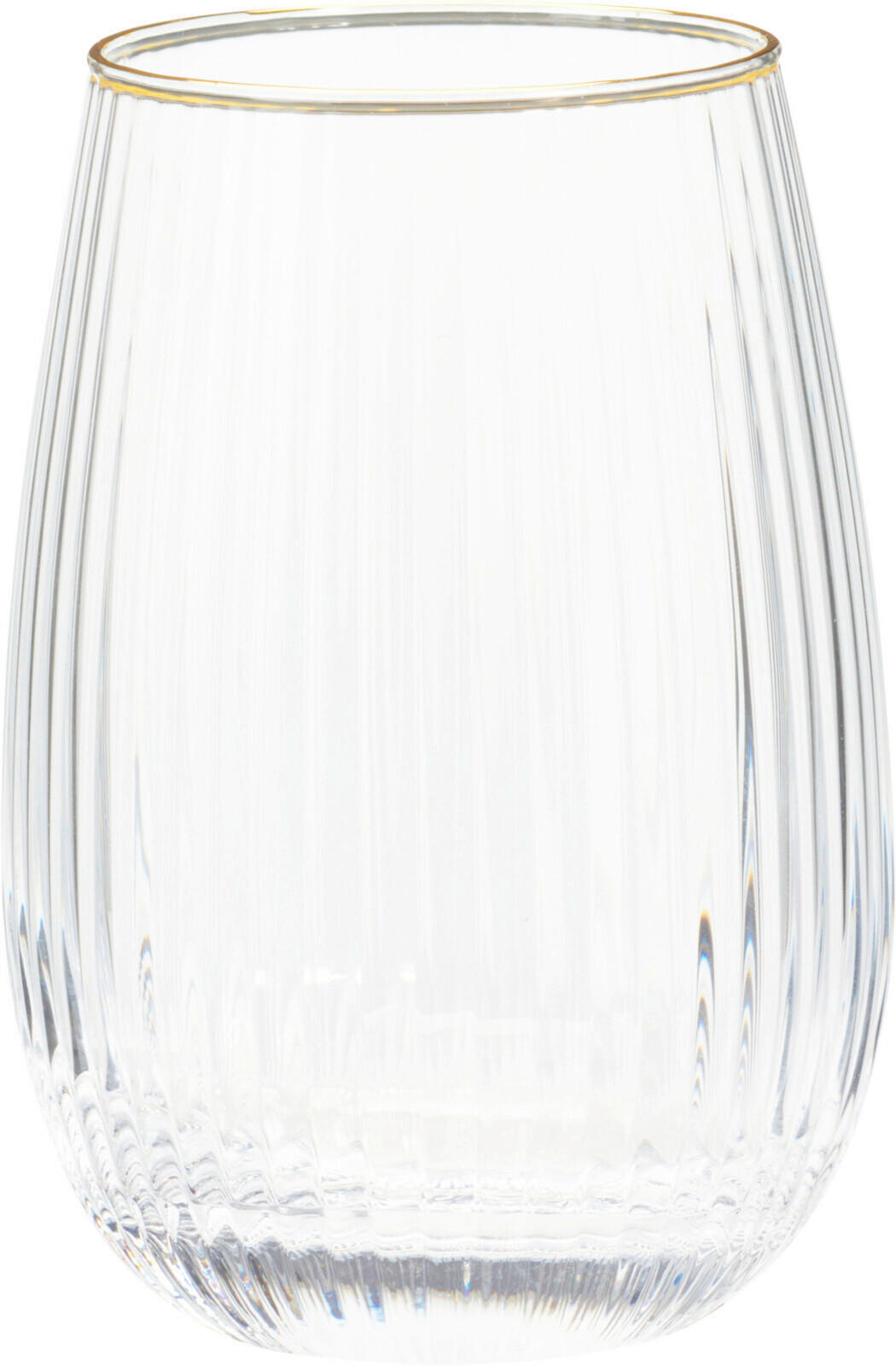 POHÁR  - áttetsző, üveg (400ml)