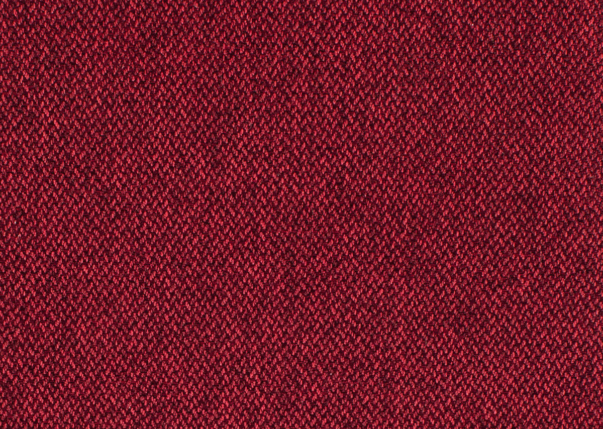 KANAPÉÁGY textil borvörös  - krómszínű/borvörös, Design, textil/fém (194/96/86cm) - Novel