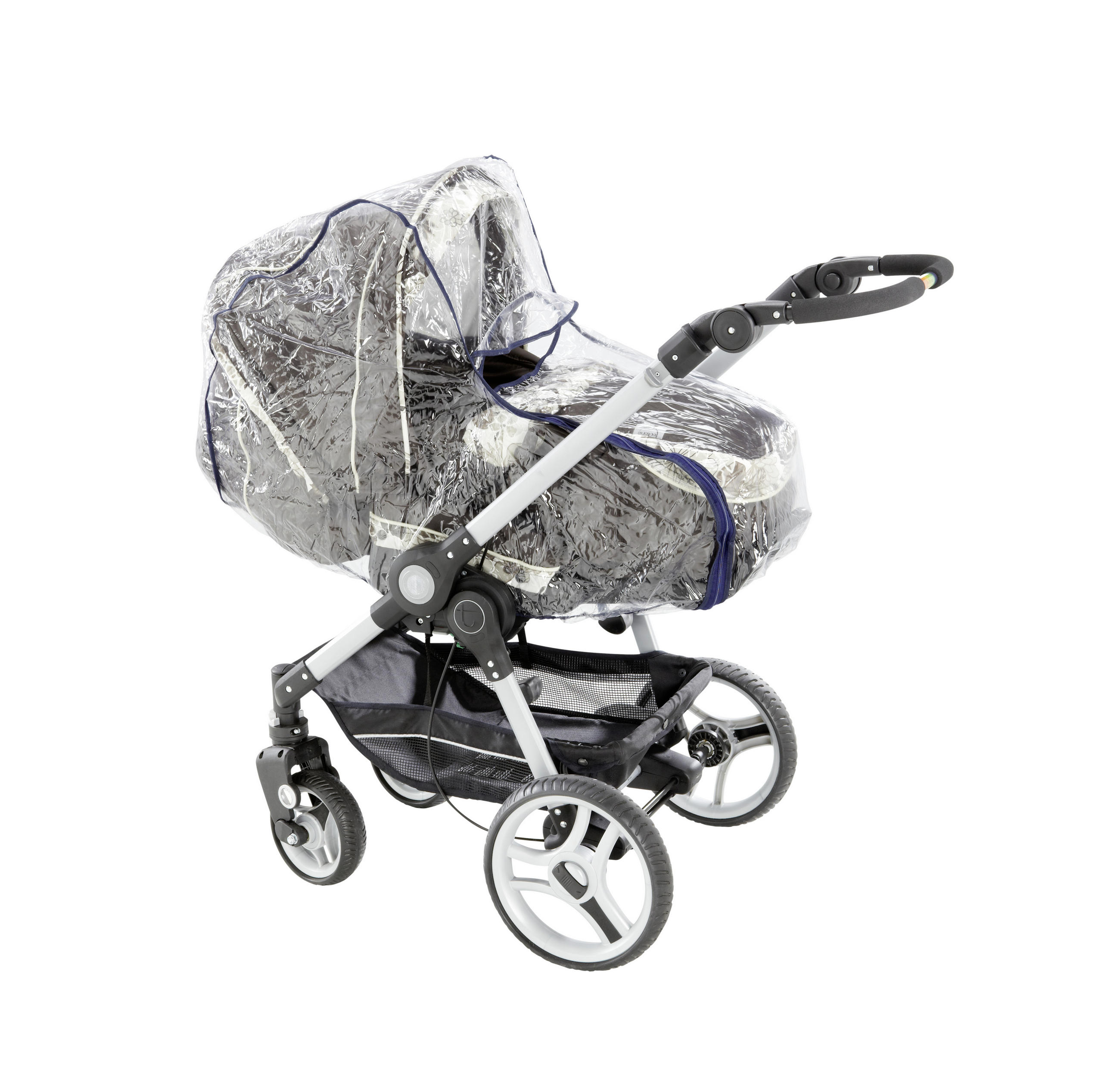 REGNSKYDD  - transparent, Basics, plast (35/24/1,5cm) - My Baby Lou