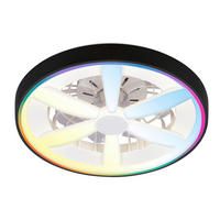 DECKENVENTILATOR 48./15 cm   - Schwarz/Weiß, Design, Kunststoff (48./15cm)