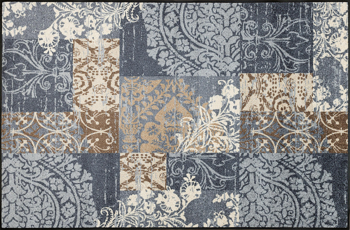 VINTAGE-TEPPICH 115/175 cm Armonia Grey Braun, Grau, Beige  - Beige/Braun, KONVENTIONELL, Kunststoff/Textil (115/175cm) - wash+dry