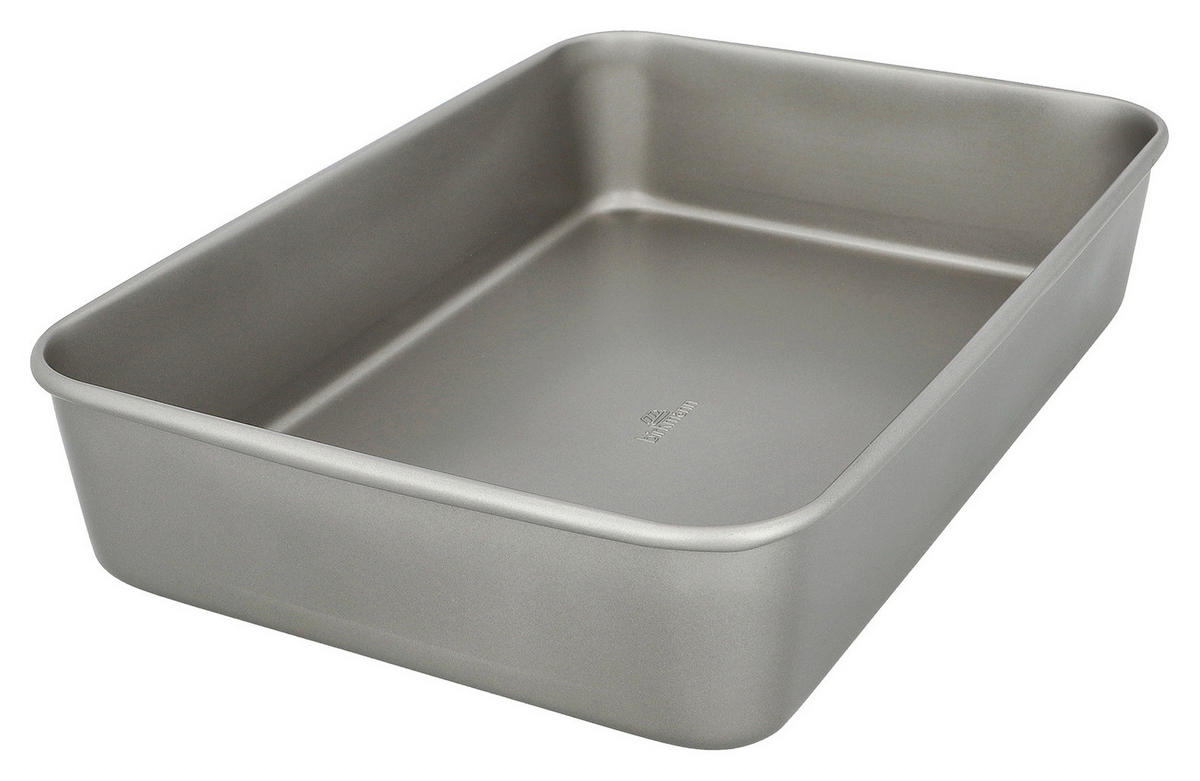 UGNSFORM   - grå, Basics, metall (28/40/8cm) - Birkmann