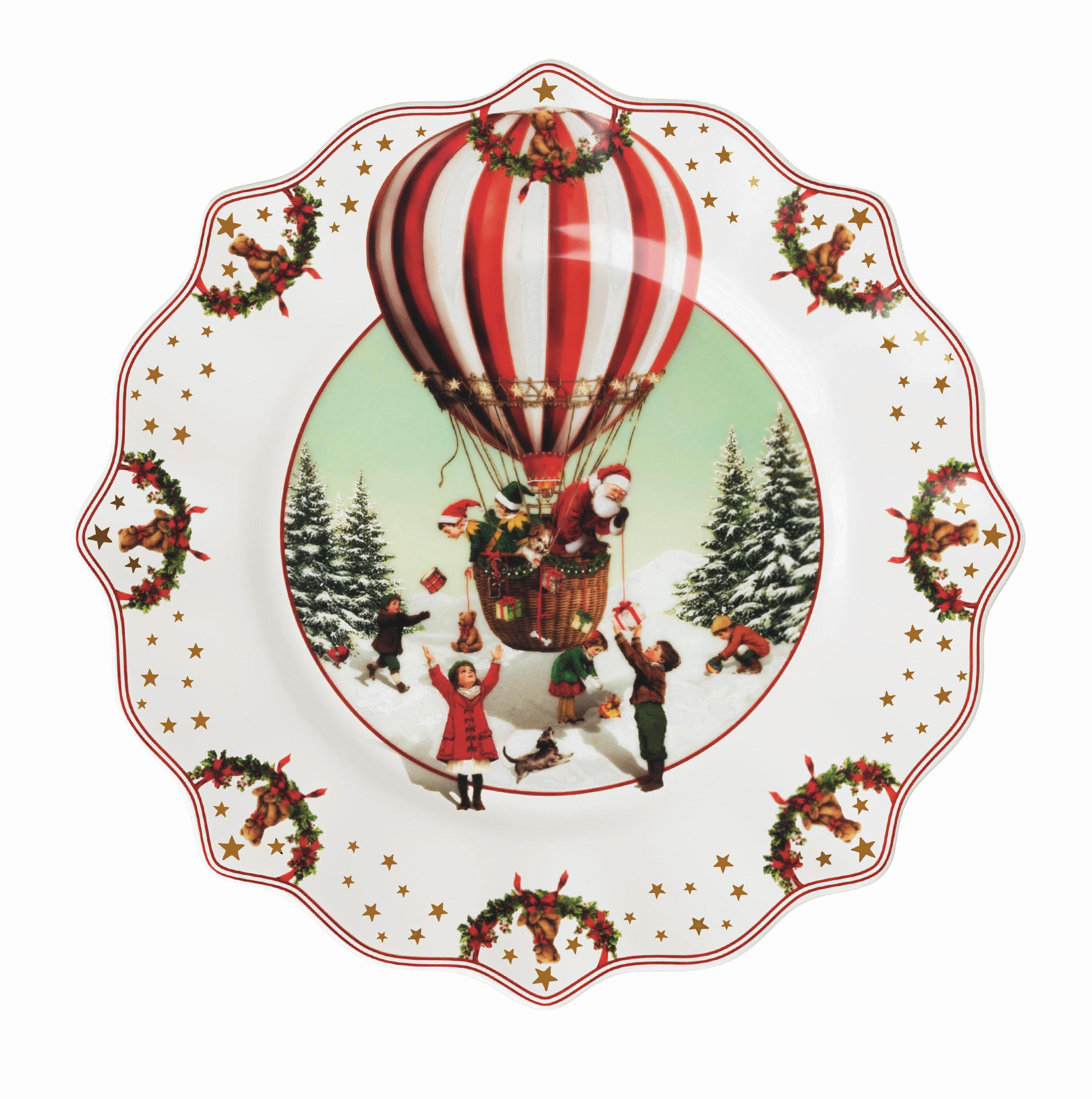 TALÍŘ   23,5/3 cm  - vícebarevná, Lifestyle, keramika (23,5/3cm)