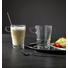 GLÄSERSET 4-teilig - Edelstahlfarben/Transparent, Basics, Glas/Metall (18,70/15,20/8,50cm) - Leonardo