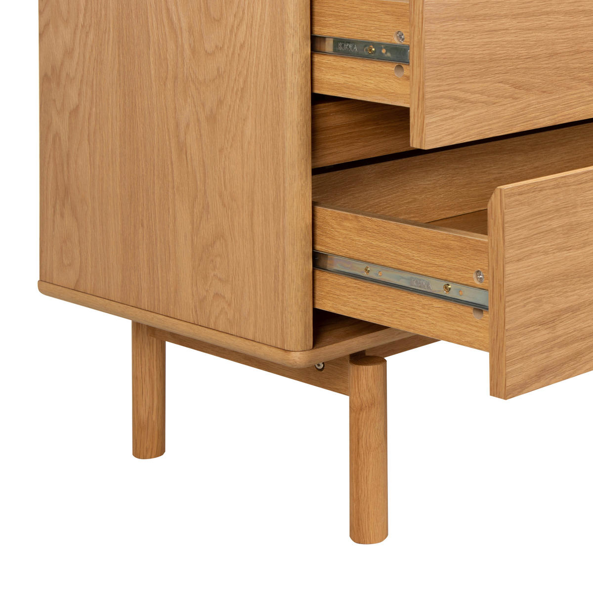 KOMMODE  in 80/85,5/40 cm  - Naturfarben, Design, Holz/Holzwerkstoff (80/85,5/40cm) - MID.YOU