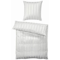 BETTWÄSCHE Como Satin 140/200 cm  - Weiß, LIFESTYLE, Textil (140/200cm) - Curt Bauer