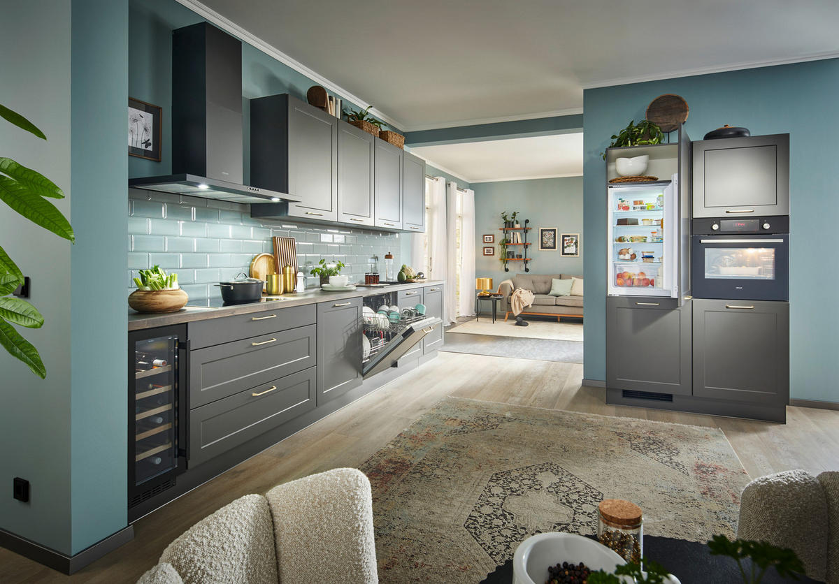 Bucătărie La Comandă   - grafit, Basics - Venda