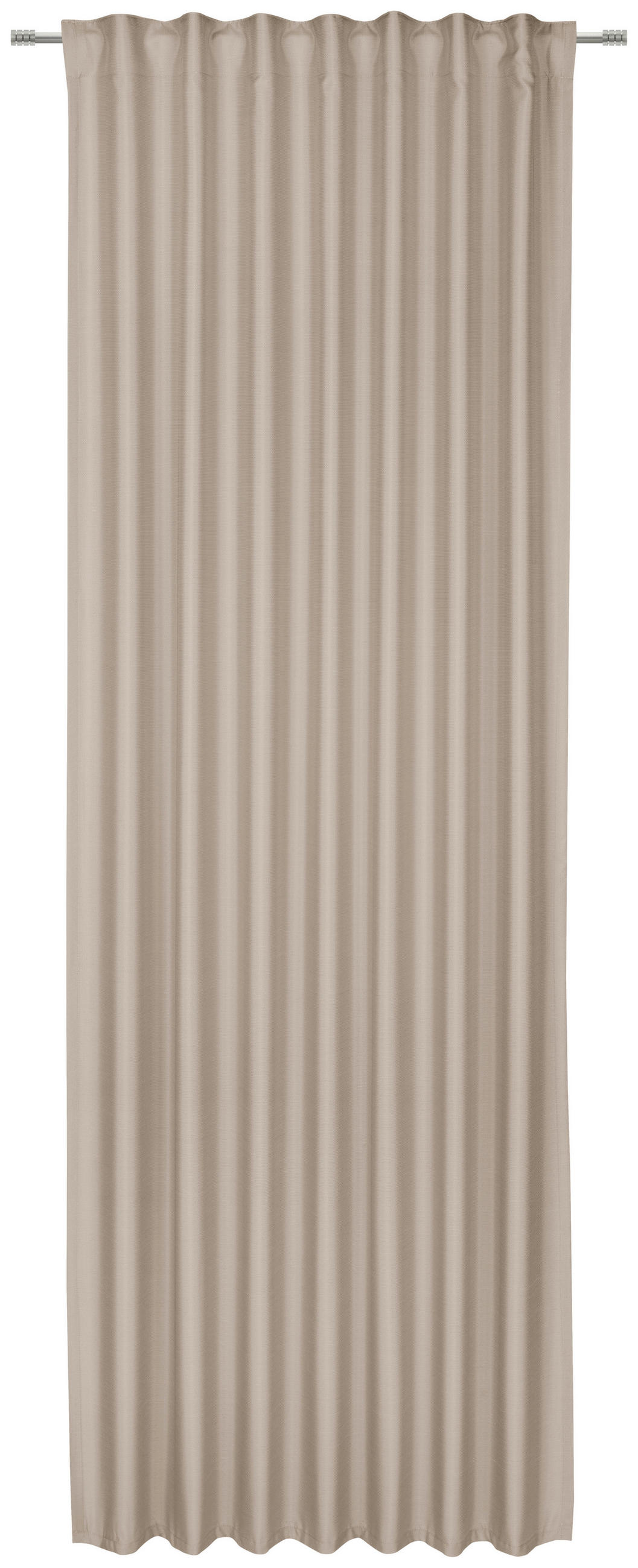 FERTIGVORHANG blickdicht  - Beige, Basics, Textil (140/255cm) - Novel