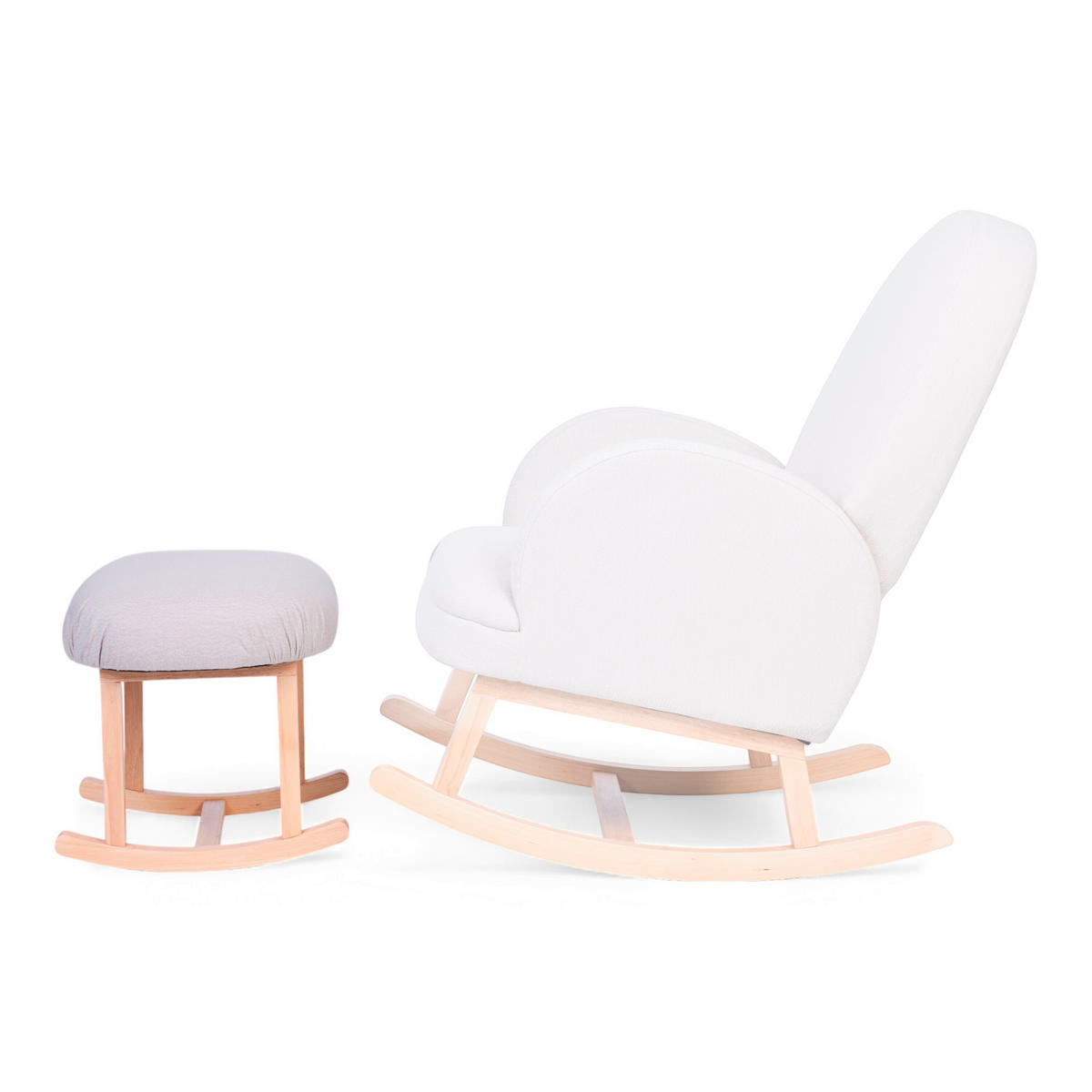 FUßSTÜTZE - Beige, Basics, Holz/Textil (50/38/35cm) - Childhome
