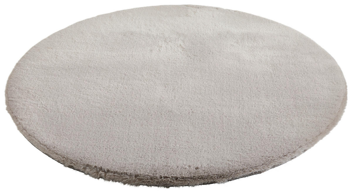 HOCHFLORTEPPICH 120 cm Lhasa Braun, Taupe  - Taupe/Braun, KONVENTIONELL, Textil (120cm) - Novel