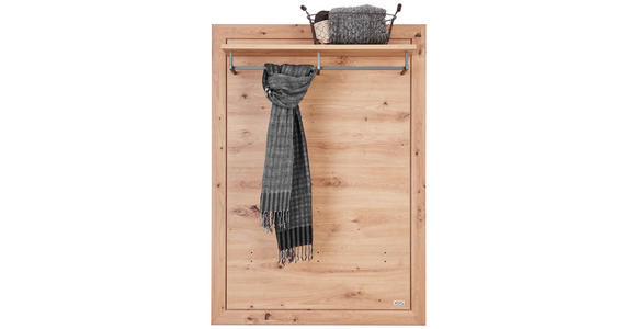 GARDEROBENPANEEL 82/115/30 cm  - Eichefarben, LIFESTYLE, Holzwerkstoff (82/115/30cm) - Xora