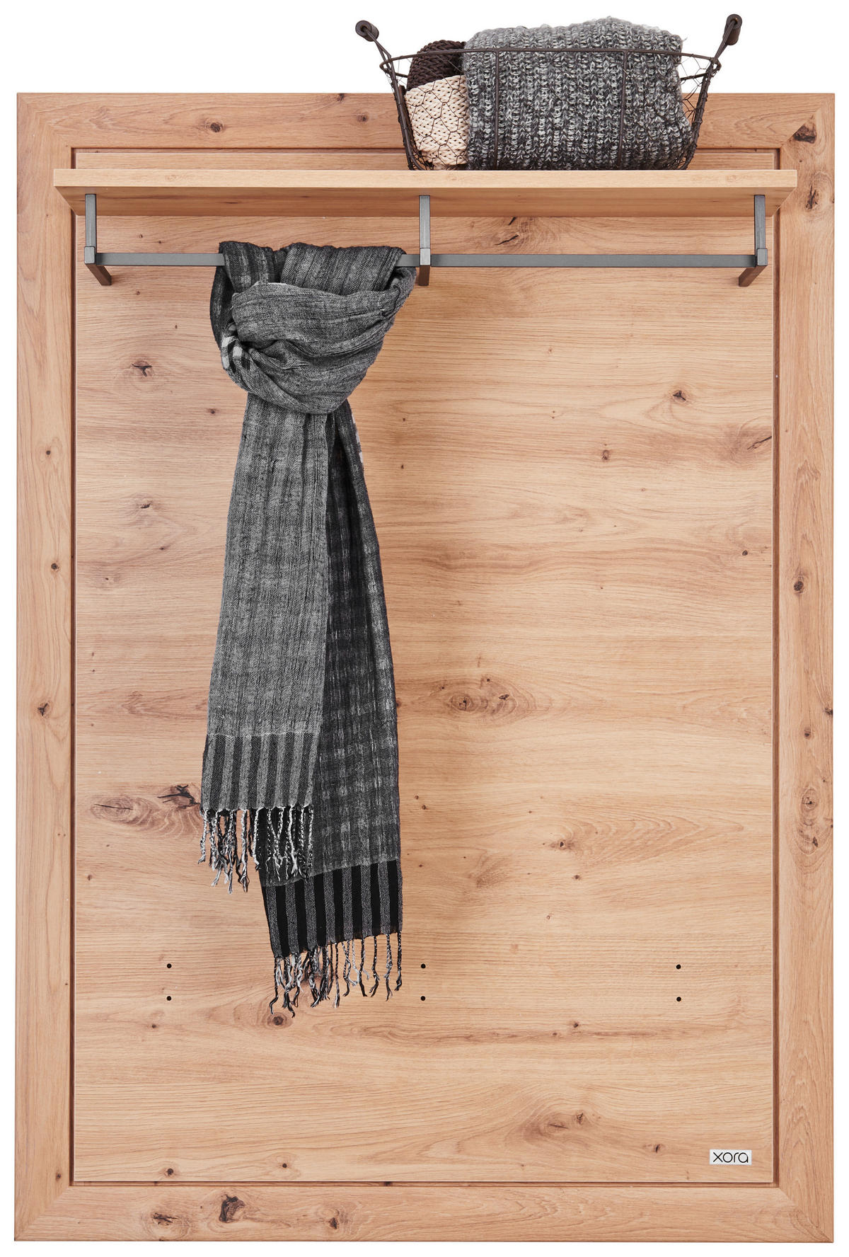 GARDEROBENPANEEL  in 82/115/30 cm  - Eichefarben, Lifestyle, Holzwerkstoff (82/115/30cm) - Xora