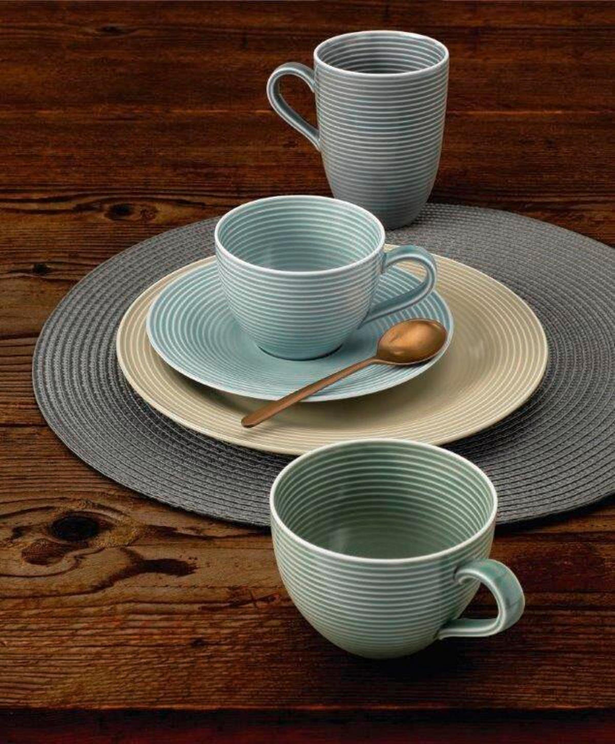 KAFFEEBECHER Beat sandbeige uni  350 ml   - Sandfarben, LIFESTYLE, Keramik (11/8,2/10,8cm) - Seltmann Weiden