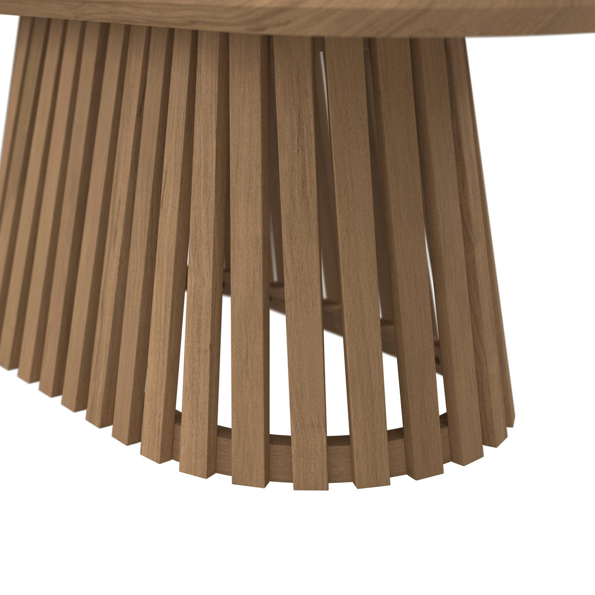 LOUNGETISCH Holz  - Akaziefarben/Teakfarben, MODERN, Holz (100/35/50cm) - Ambia Garden